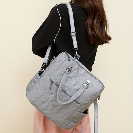 Fashionable Backpack Dual Strap Backpack Travel Backpack Daily Use Backpack - Purple - Size 36-34-14