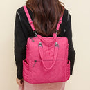 Fashionable Backpack Dual Strap Backpack Travel Backpack Daily Use Backpack - Rose - Size 36-34-14