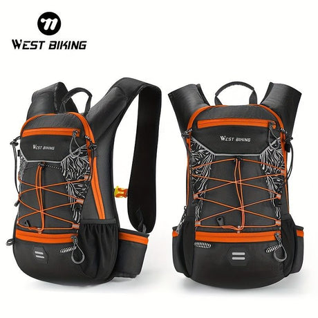 Cycling Backpack Biking Backpack West Biking High-Quality Backpack Organized - Neon Green - Size L