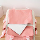 Travel Backpack Backpack Set Fashionable Backpack Colorful Backpack Travel - Pink - Size L