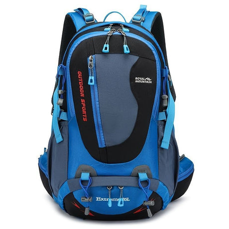 Hiking Backpack 35L Backpack Travel Backpack Outdoor Backpack Royal Mountain - Black - Size M