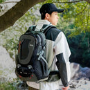 Hiking Backpack 35L Backpack Travel Backpack Outdoor Backpack Royal Mountain - Black - Size M