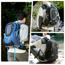 Hiking Backpack 35L Backpack Travel Backpack Outdoor Backpack Royal Mountain - Blue - Size M