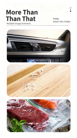 2000mAh wireless high suction dual-purpose car vacuum cleaner for suction and blowing