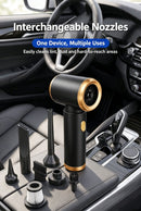 2000mAh wireless high suction dual-purpose car vacuum cleaner for suction and blowing