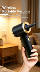 2000mAh wireless high suction dual-purpose car vacuum cleaner for suction and blowing
