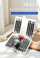 34 in one ratchet screwdriver set (boxed)