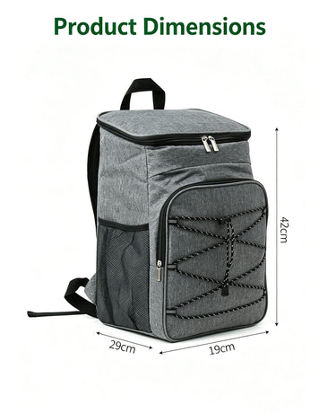 Double shoulder waterproof Oxford cloth insulation bag 23L