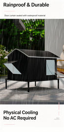 Winter removable and washable cold resistant outdoor pet nest,Without ice box