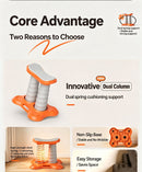 Push up double column double spring support assist device，orange