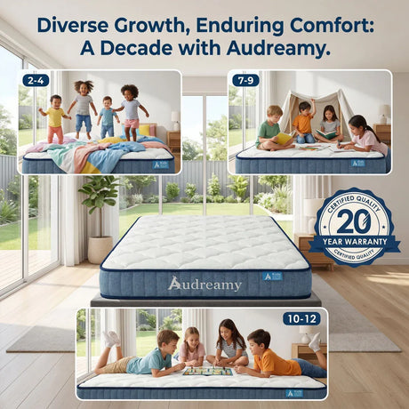 Audreamy Kaveno Kids Mattress Cool Gel Single