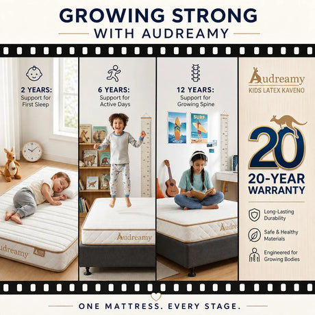 Audreamy Kaveno Kids Mattress Latex Single