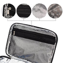 Insulated Lunch Bag, Waterproof Lunch Box with Handle Lunch Tote Bag Portable Food Storage for Office Work Outdoor Picnic, Grey