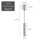 Rotated Whisk Blender, Whisk, Hand Push Mixer Stirrer, Stainless Steel Balls Whisk, Whisk Manual Mixer Whisk for Kitchen Cooking, Stirring, Whisking, Beating (12.4in), Whisk