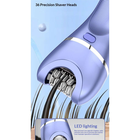 Epilator for Women, 7 in 1 Hair Removal for Women, Body Shaver, Bikini Trimmer, Face Razor, Facial Brush, Face Massage, Foot Callus Remover, IPX7 Waterproof Electric Shavers, Ideal Female Gift