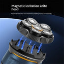 Titanium Electric Head Shaver - Rechargeable Head and Face Shaver for Men, Cordless Razor, Hypoallergenic Wet/Dry Shaving, Precision Head Trimmer, Lithium Power, Battery Powered