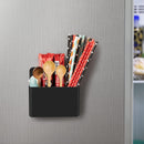 Pack of 5 Magnetic Dry Erase Marker Holder, Pen Pencil Holder Storage Organizer for Whiteboard, Refrigerator and Other Magnetic Surfaces