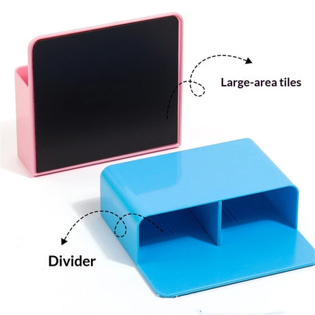Pack of 5 Magnetic Dry Erase Marker Holder, Pen Pencil Holder Storage Organizer for Whiteboard, Refrigerator and Other Magnetic Surfaces