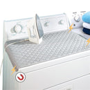 Portable Ironing Mat Blanket (Iron Anywhere) Ironing Board Replacement, Iron Board Alternative Cover 14.7*33.5 inch