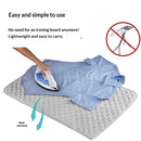 Portable Ironing Mat Blanket (Iron Anywhere) Ironing Board Replacement, Iron Board Alternative Cover 14.7*33.5 inch