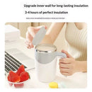 Self Stirring Mug, 380ml Rechargeable Automatic Stirring Cup for Coffee, Tea, Hot Chocolate & Protein Shakes, Insulated Stainless Steel Travel Tumbler with Handle for Home, Office, Car & Gifts