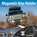 Magnetic Key Holder Box Hide A Key Under Car with Combination Lock with Strong Magnet for Storage Key Indoors, Outdoors Outside