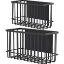 Magnetic Basket Fridge Lint Bin Dryer Ball Holder Laundry Room Organization Home Storage for Class Office School 2pcs