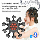 Electric Scalp Massager Head Massager, 10 Vibrating Contacts,  Multiple Massage Modes to Release Pressure, One Size Fits Most, Ideal Gift