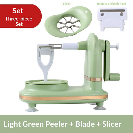 Apple Peeler with  Blades Replacements, Apple Pealer Slicer & Corer for Home Kitchen Quick Applesauce Pie Making