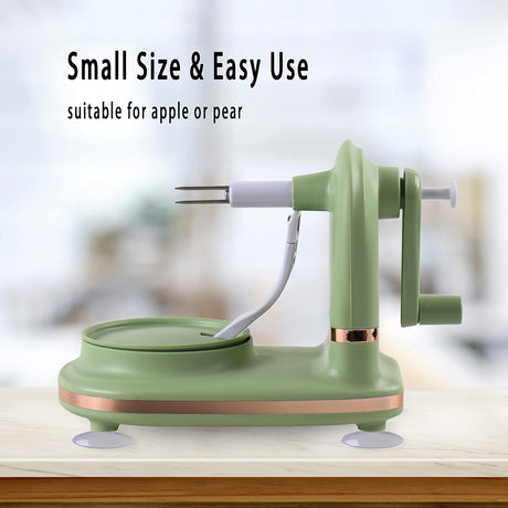 Apple Peeler with  Blades Replacements, Apple Pealer Slicer & Corer for Home Kitchen Quick Applesauce Pie Making