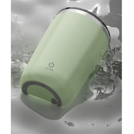 Self Stirring Mug, Electric Auto Mixing Cup with Magnetic Stirring, Rechargeable for Coffee, Milk & Cocoa (Green)
