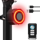 Bike Turn Signals, Bicycle Tail Light with Turn Signals, Bike Tail Light USB Rechargeable with Horn, IP65 Waterproof Anti-Theft Alarm,for Bicycle, Ebike, Scooter