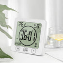 Digital Bathroom Shower Wall Clock Timer with Alarm with Big LCD Display, Waterproof for Water Spray,  Wall Clock Timer for Bathroom Shower Makeup Cooking