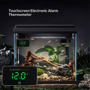 2pcs Aquarium Digital Thermometer with LED Touch Screen - Stick-on Fish Tank Thermometer for Betta Tanks， Cordless Waterproof Sensor