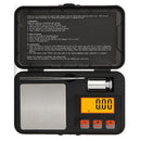 Series Digital Pocket Weight Scale200g x 0.1g |Digital Gram Scale Small Scale Mini Food Scale Jewelry Scale Ounces/Grains Scale, Easy to Carry - AMERICAN WEIGH SCALES (Black, 200g x 0.01g)
