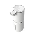 Automatic Foaming Soap Dispenser - Hand Free Pump Touchless Soap Dispenser Electric Dispenser with 380ml, USB Rechargeable 4levels Adjustable Dispenser for Bathroom Kitchen（White foam version）