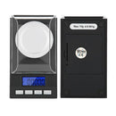 Digital Milligram Jewelry, LED Digital Display Mini Portable High Precision 0.001g Pocket Jewelry with Calibration Weights Tweezers and Weighing Pans (100g)
