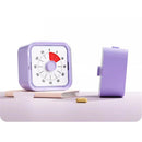 60 Minute Kids Visual Timer Home Edition - for Homeschool Supplies Study Tool, Timer for Kids Desk, Office Desk and Meetings with Silent Operation (Purple)