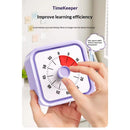 60 Minute Kids Visual Timer Home Edition - for Homeschool Supplies Study Tool, Timer for Kids Desk, Office Desk and Meetings with Silent Operation (Purple)