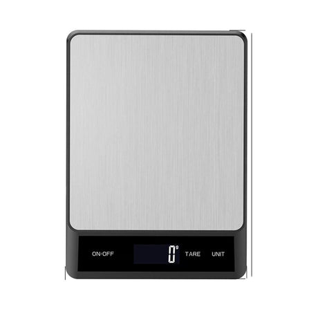 Food Scale Grams and Ounces - Digital Kitchen Scale 10kg/1g Accuracy, Rechargeable ，Stainless Steel, Lightweight for Cooking, Baking, Meal Prep