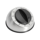 Wind Up Kitchen Timer, Stainless Steel 60-Minutes Mini Cook's Timer, Lightweight Cooking and Baking Portable Countdown Countertop Alarm,
