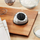 Wind Up Kitchen Timer, Stainless Steel 60-Minutes Mini Cook's Timer, Lightweight Cooking and Baking Portable Countdown Countertop Alarm,