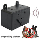 Dog Barking Deterrent Devices, Anti Barking Device for Dogs, Ultrasonic Dog Bark Deterrent, Barks no More Dog Training Device for All Dogs Outdoor Indoor（Black）