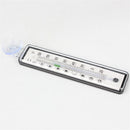 Stainless Steel Thermometer - Accurate Aquarium Thermometer - Easy to Read - Dual Scale for Freshwater and Saltwater Tanks