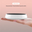 Coffee Mug Warmer,  Electric Coffee Cup Warmer for Desk Temperature-Controlled Beverage Warmers Heating Plate for Coffee, Milk, Tea, Candle Wax - White
