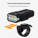 Bike Lights for Night Riding, Bike Headlight for Mountain, Rechargeable Bike Light for Road Long endurance night riding headlights