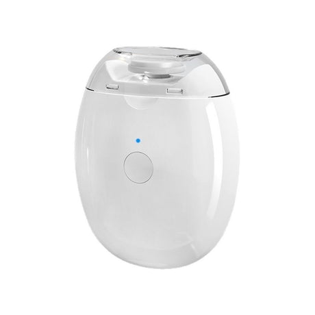 2Pcs Universal Automatic Fingernail Grinder,Portable Electric Nail Clipper,360° Silent Auto Fingernail Cutter and Polishing with LED Light and 3 Speeds for Whole Family