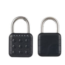 Combination Lock, 6 Digit Password Locker Lock  Zinc Alloy Code Digital Padlock, Push Button Safe Padlock Security Padlocks, Combination Padlock for Gym and School Lockers(Black)