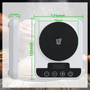 Precise 1°F Thermostat Control (70-100°F) Sourdough Warming Mat for Kitchen Auto Warming On/Off, 12-Hour Timer,Perfect for Sourdough Fermentation & Home Baking (White)