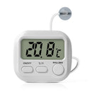 Small Digital Thermometer ON/Off Switch Indoor/Outdoor Meter Gauge , electronic water temperature gauge for fish farming（Large screen thermometer）